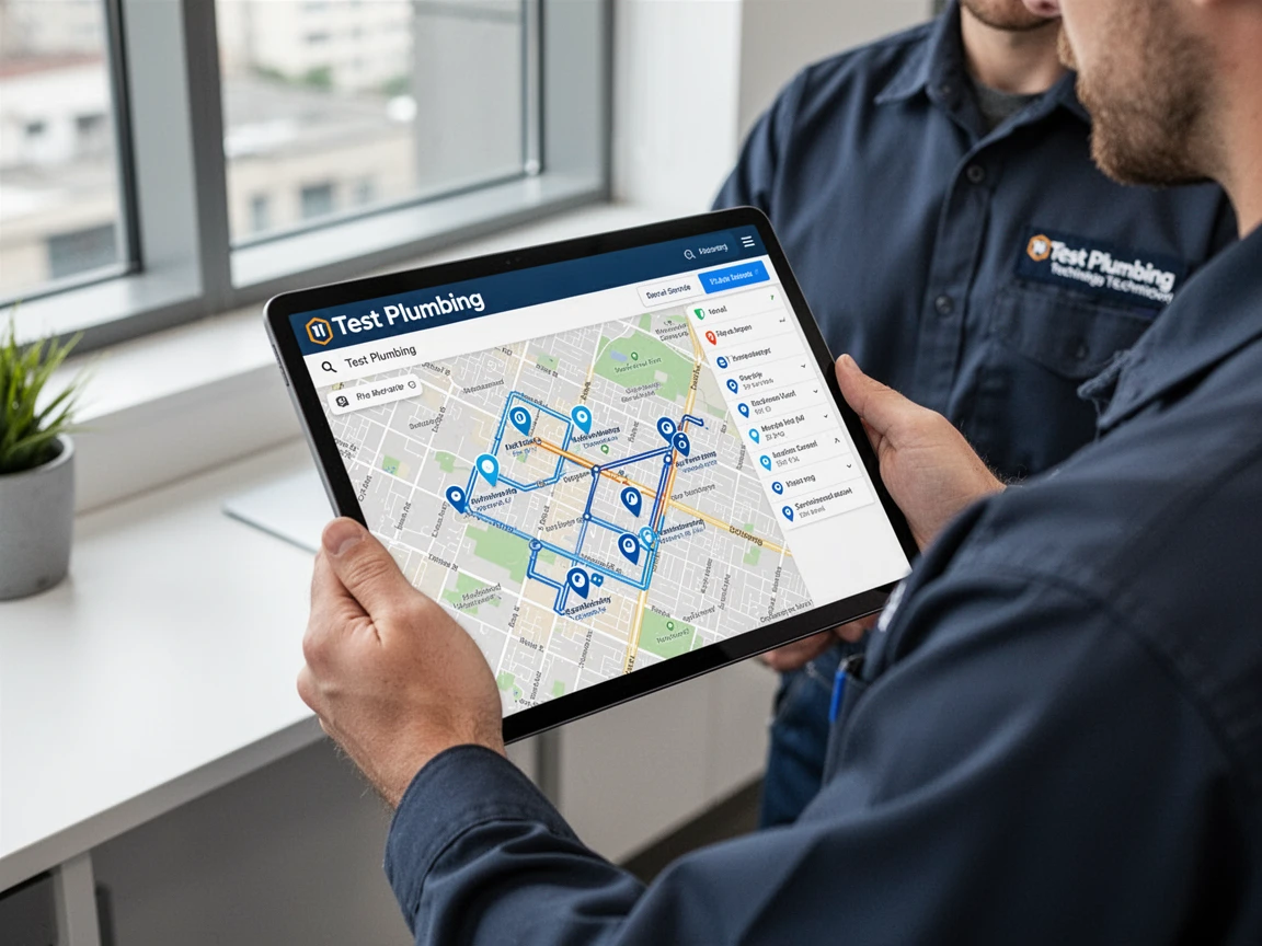 Plumbing Service Areas Map
