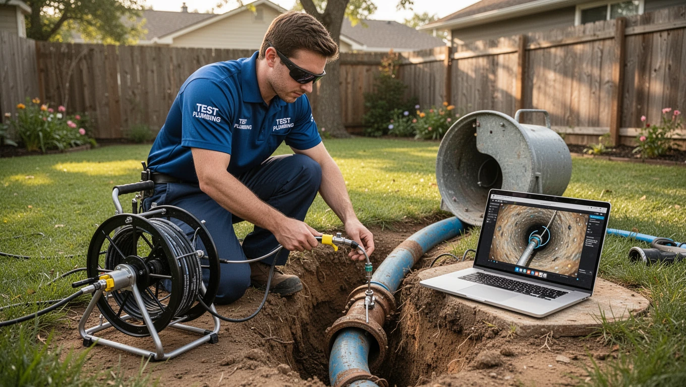 Sewer Line Inspection and Repair